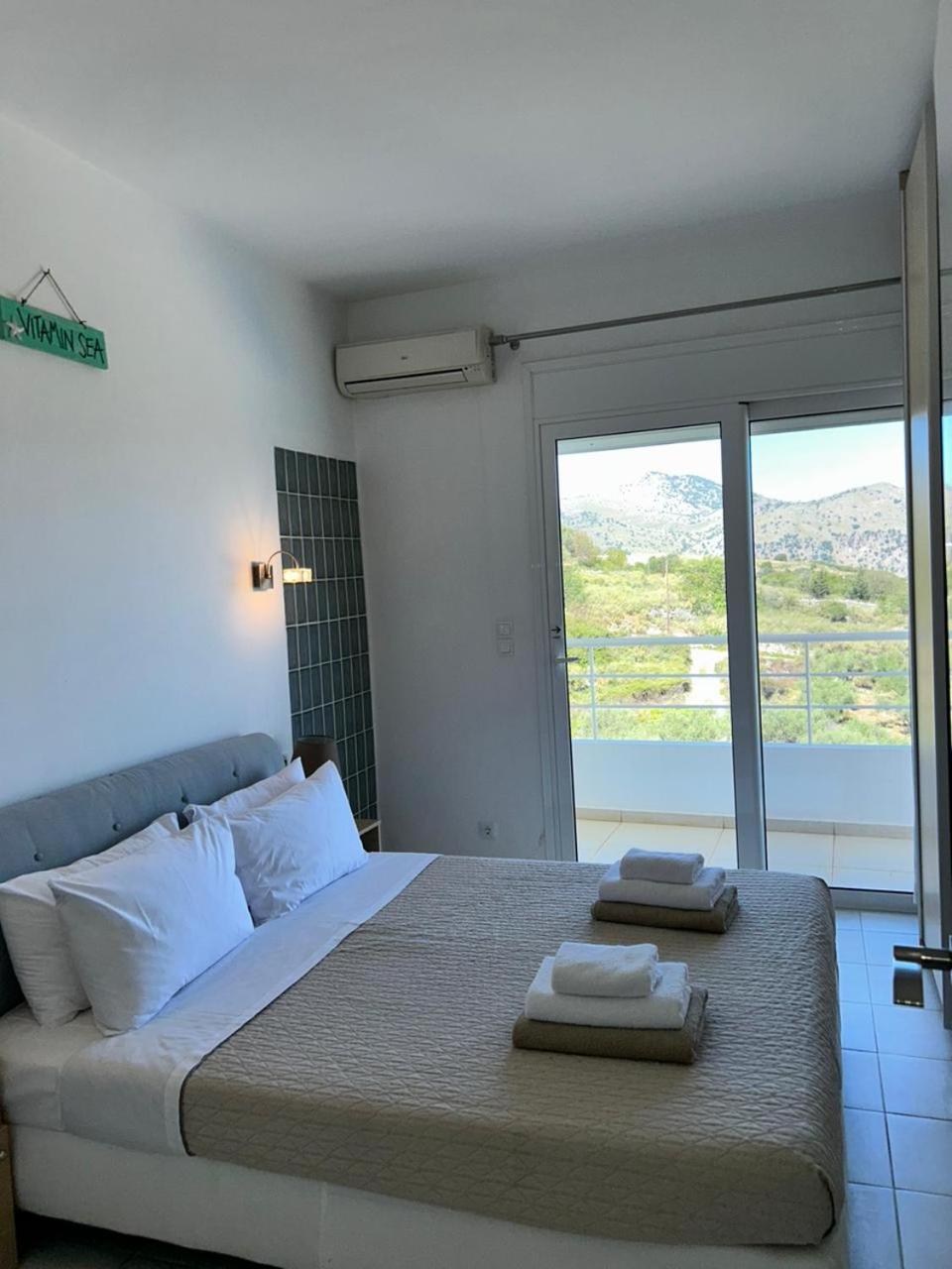Villa Vuna - Private Pool -Sea View La Canea Exterior foto